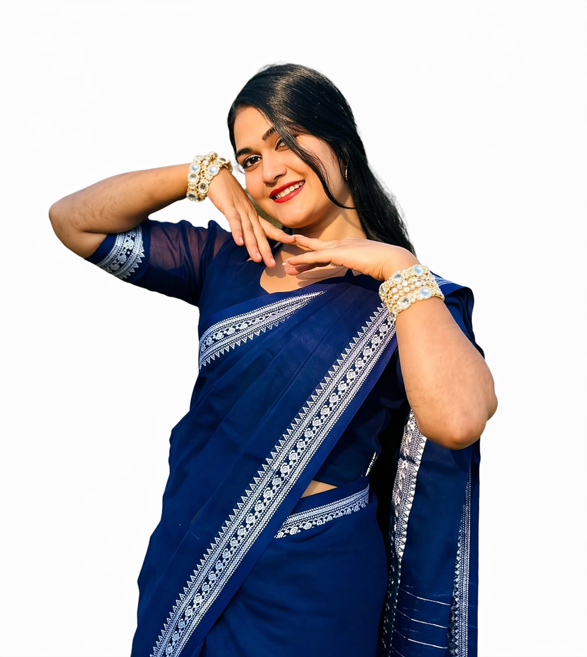 Nokshi Pair Cotton Saree | Soft & Stylish Daily Wear